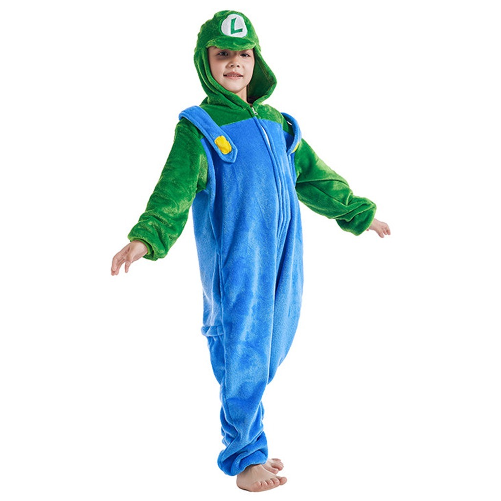 Kinder Luigi Onesie