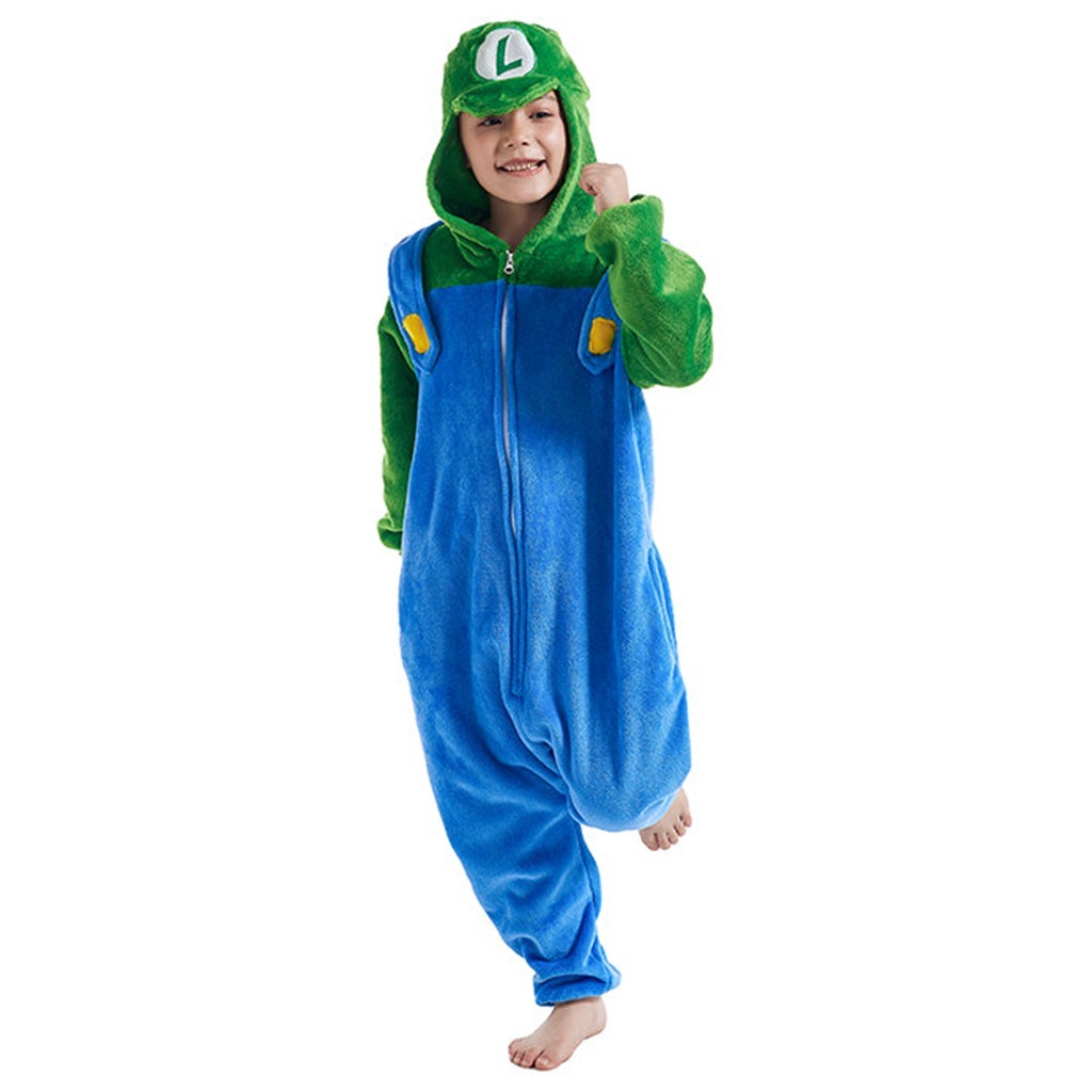 Kinder Luigi Onesie