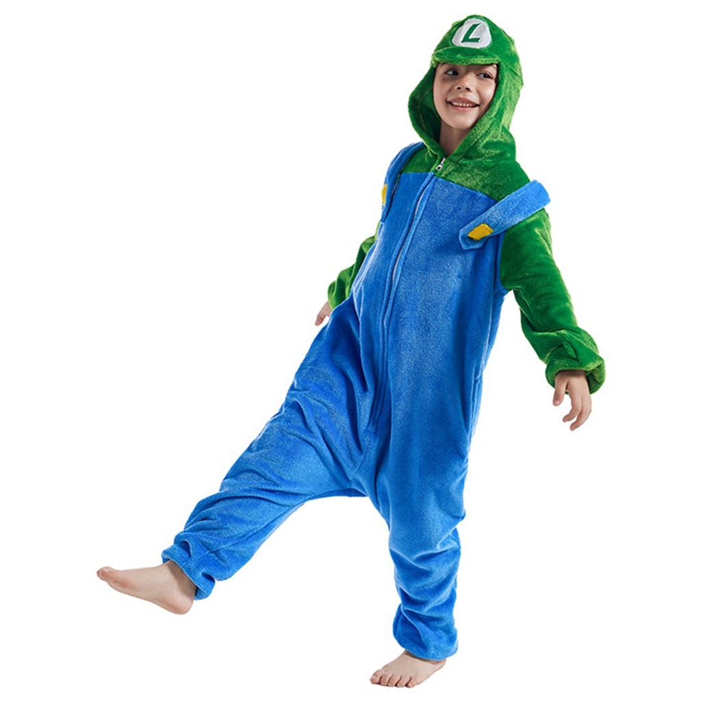 Kinder Luigi Onesie