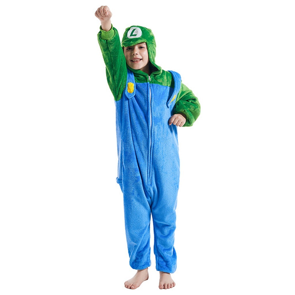 Kinder Luigi Onesie