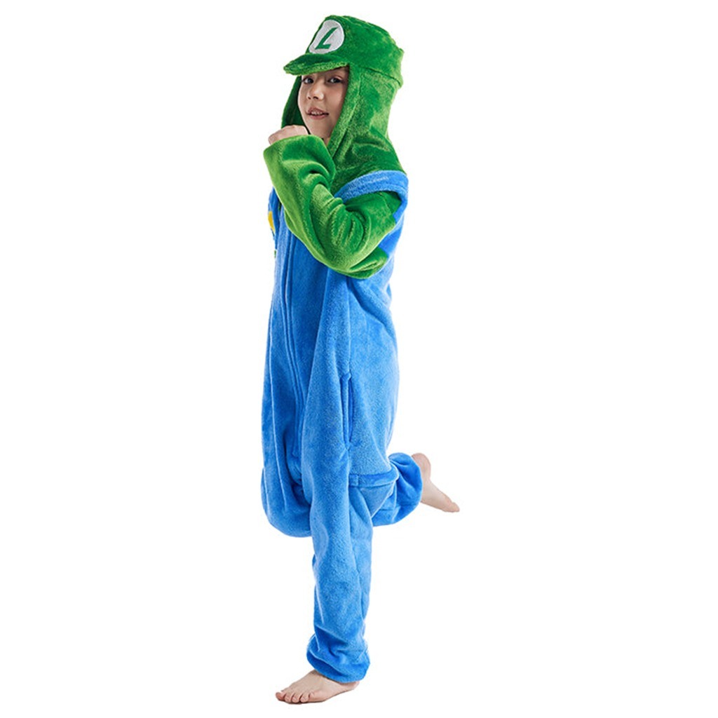 Kinder Luigi Onesie