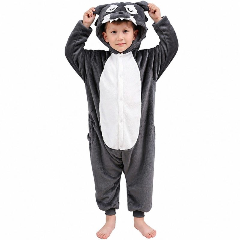 Kinder Wolf Onesie