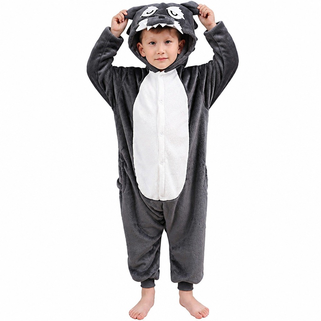 Kinder Wolf Onesie