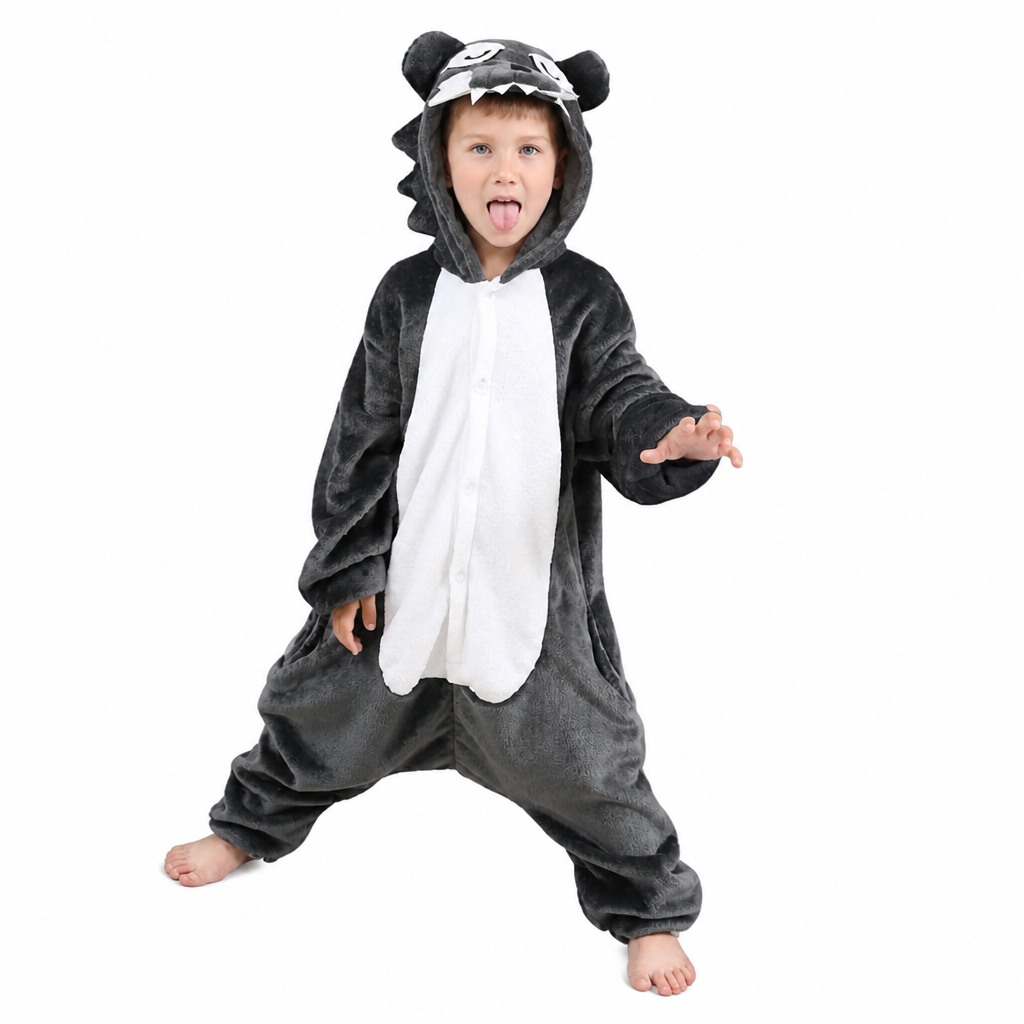Kinder Wolf Onesie